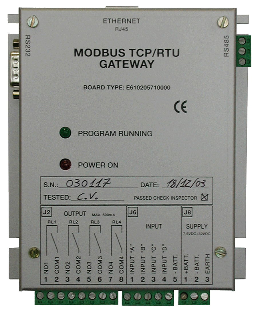 QGATEWAY MODBUS GATEWAY MODBUS